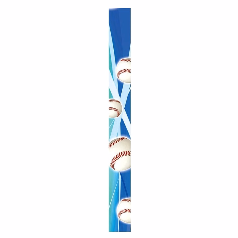 7/8" Stock Baseball Poly-Satin Sublimated Neck Ribbon