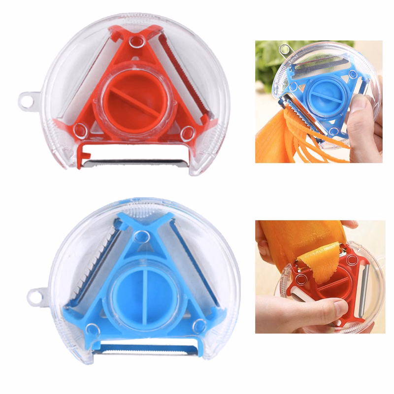 Custom Vegetable-fruit Peeler with 3 Blades
