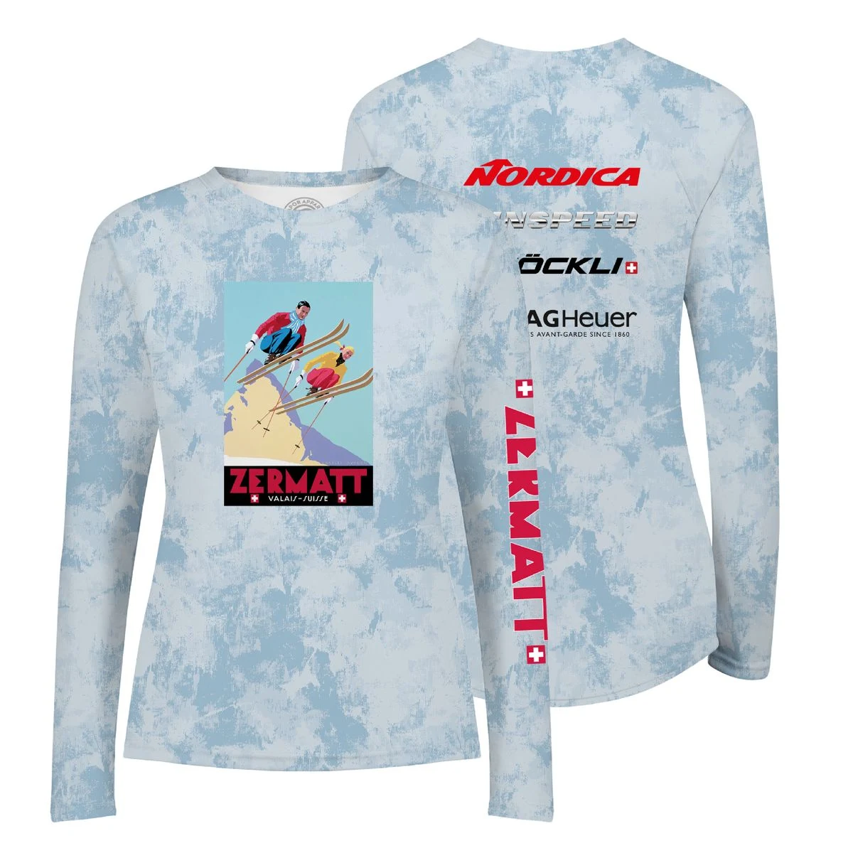 Vapor Apparel Full Sublimation Women's Lightweight Long Sleeve Shirt 1
