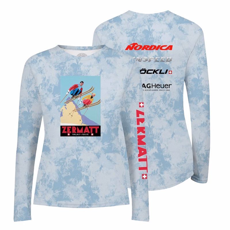 Vapor Apparel Full Sublimation Women's Lightweight Long Sleeve Shirt