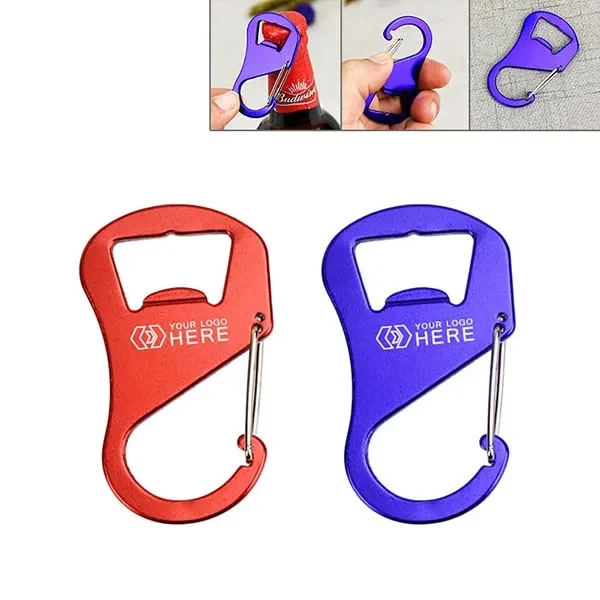 Custom Carabiner Bottle Openers 1