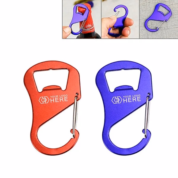 Custom Carabiner Bottle Openers