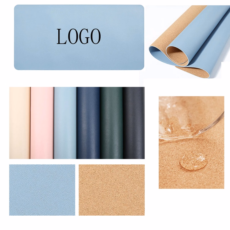 Double-sided Cork Office Desk Pad