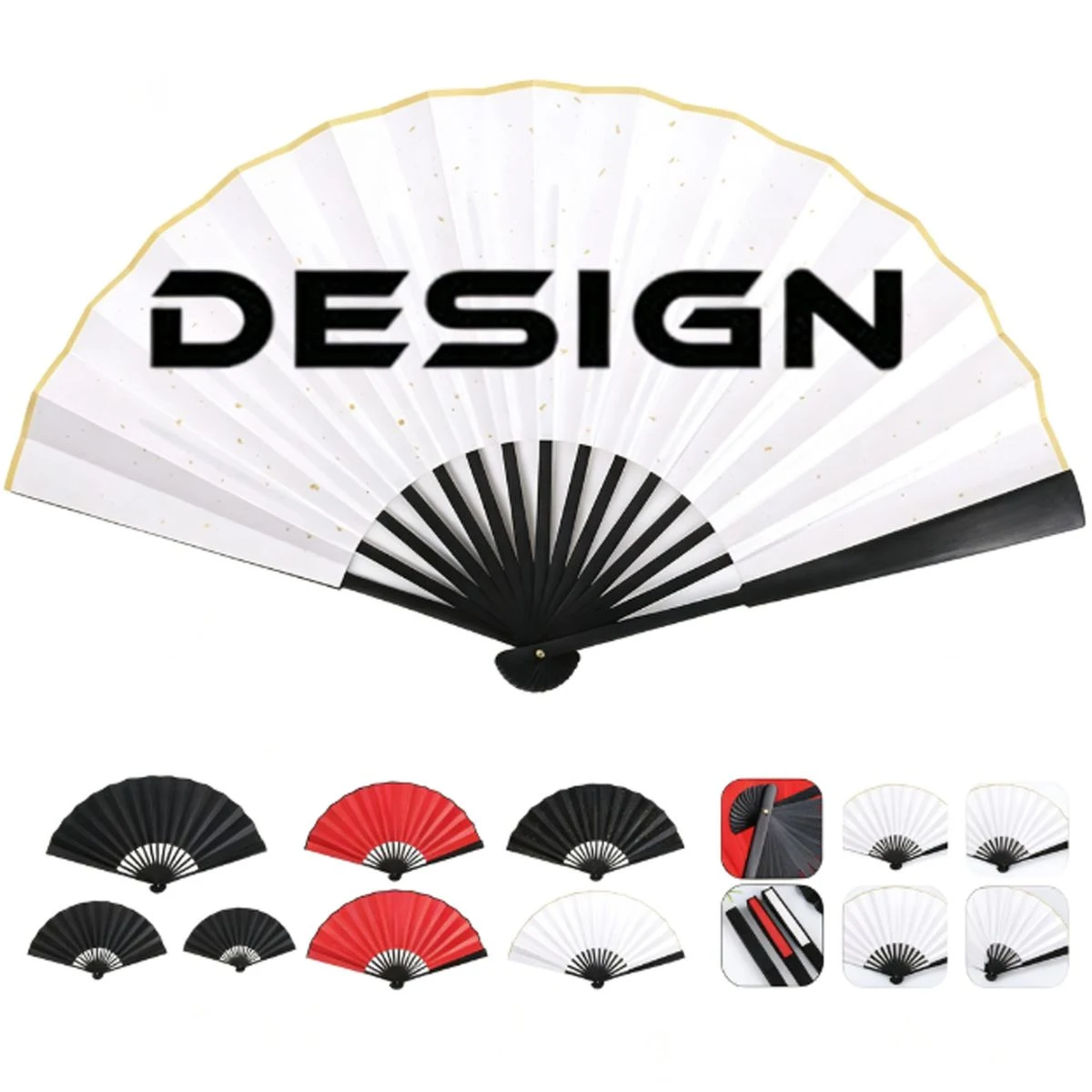 Calligraphy And Painting Creation Craft Fan 1