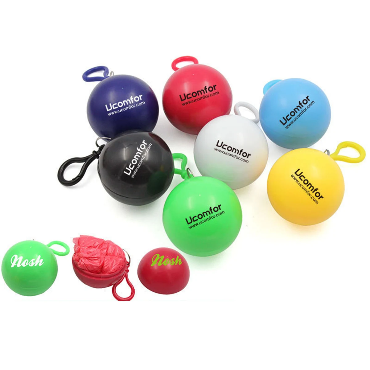 Ball-Shaped Raincoat 1