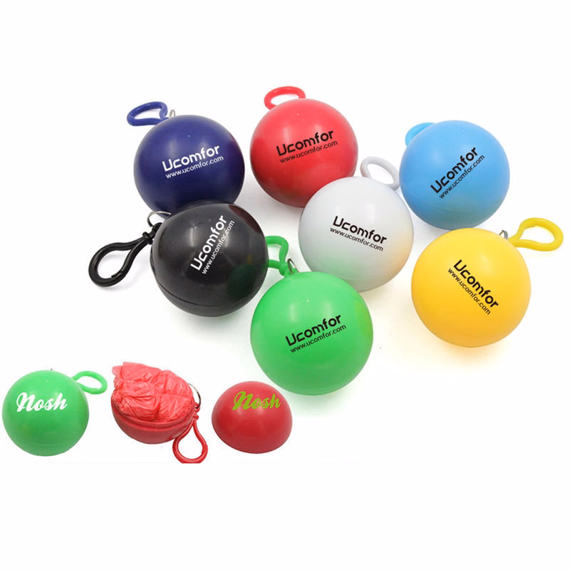 Ball-Shaped Raincoat