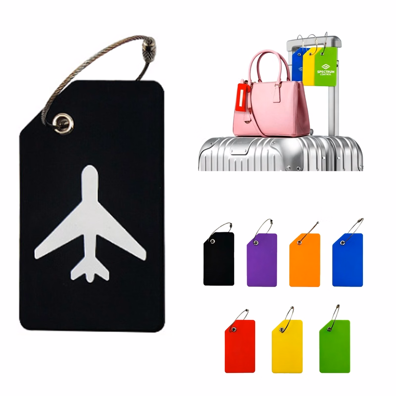 Silicone Airplane Luggage Tag