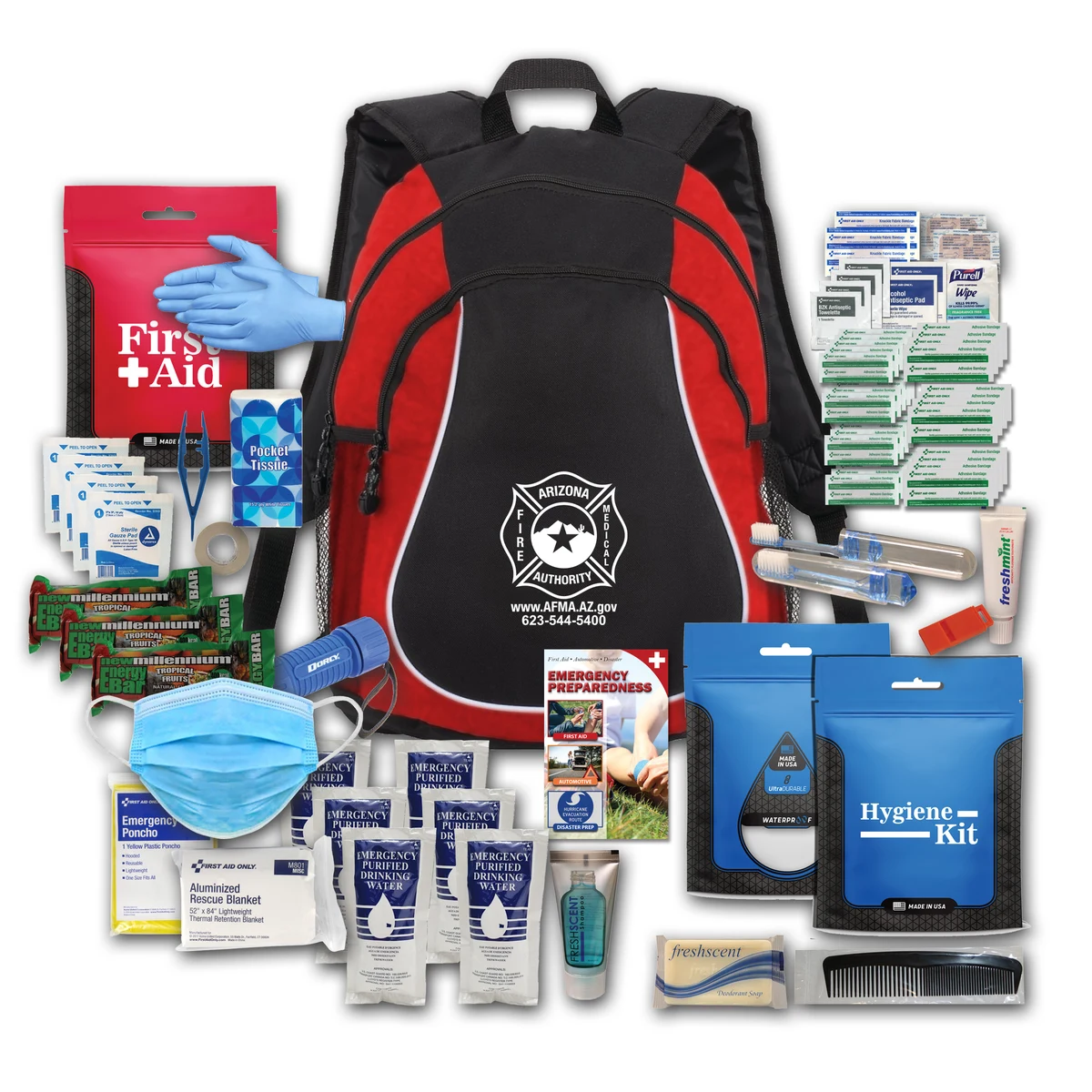 Life Gear Survival Disaster & First Aid Backpack 2.0 1