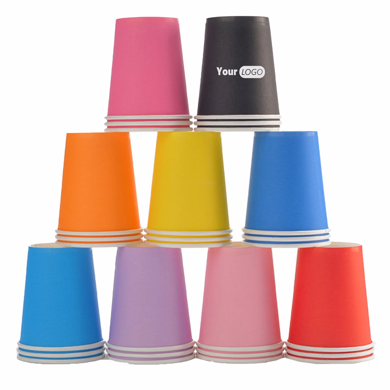 Paper Personalized 9 Oz Pms Color Cups With Free Design Support
