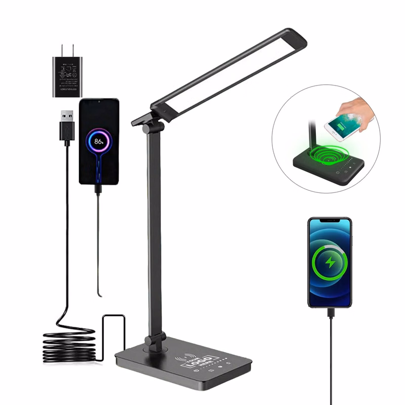 LED Wireless Charging Desk Lamp