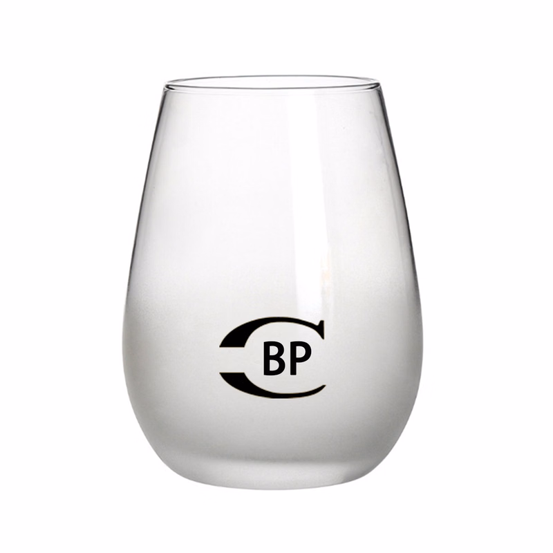 17oz Clear Stemless Wine Glass