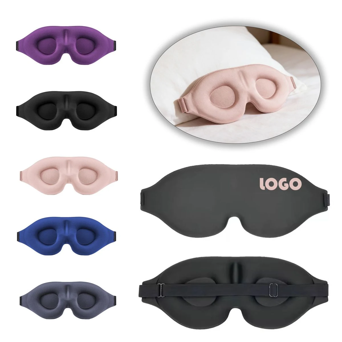 Full Light Blocking Eye Mask 1