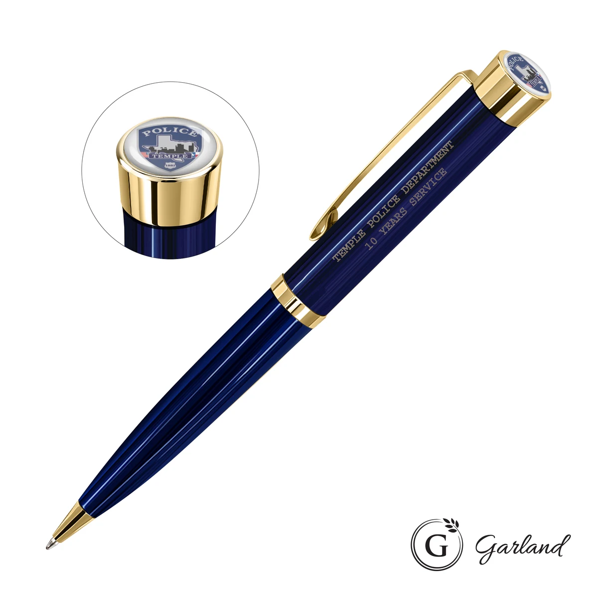 Garland® Executive Custom Color Ballpoint Twist Pen - Gold 1