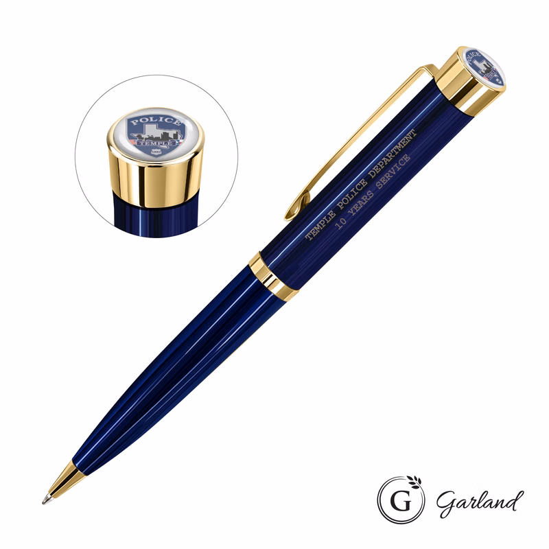 Garland® Executive Custom Color Ballpoint Twist Pen - Gold