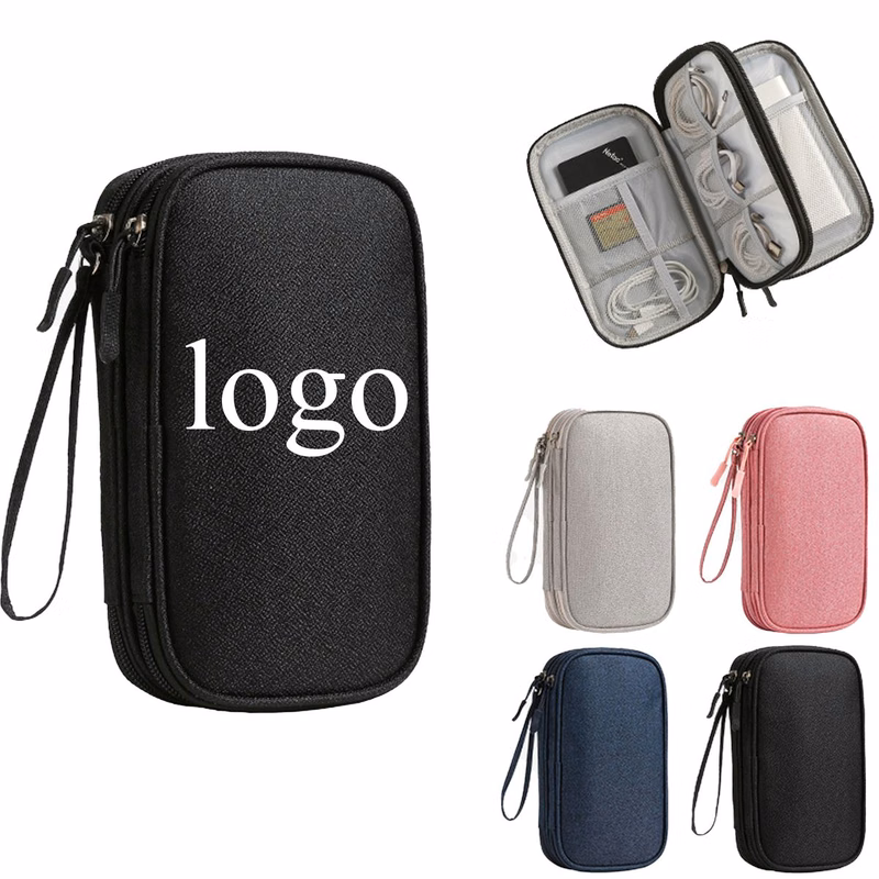 Business Promotional Electronic Accessory Organizer Case