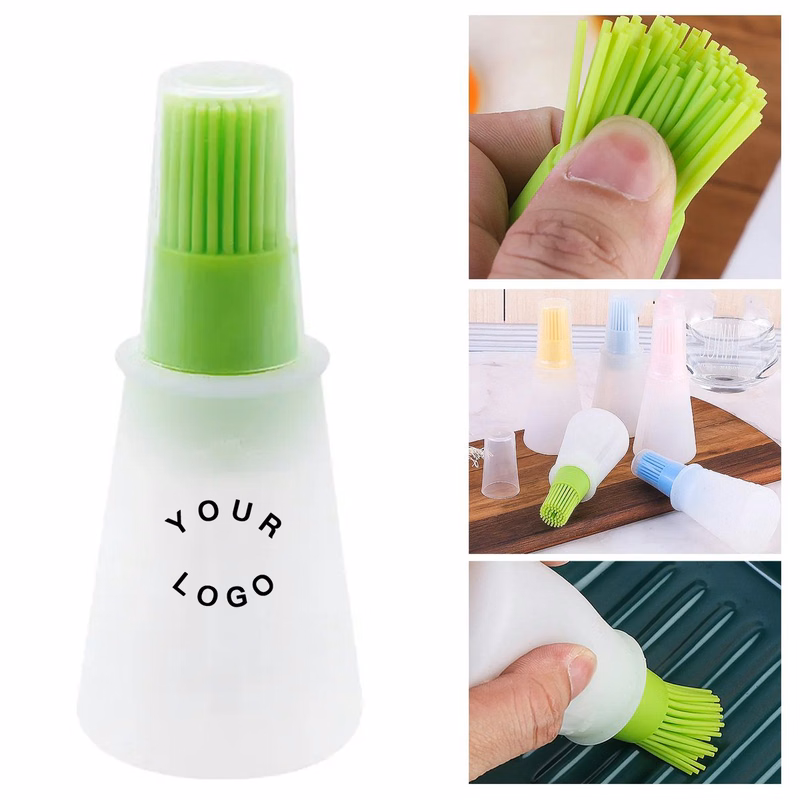 Silicone Cooking Brush with Transparent Bottle