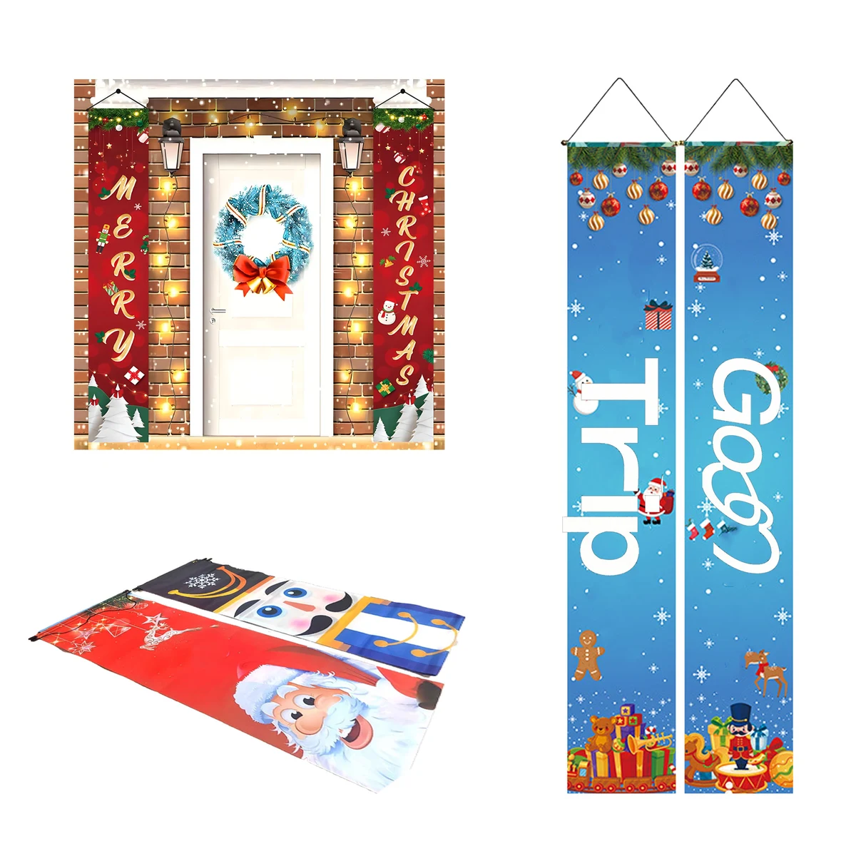 Christmas Door Banners 1