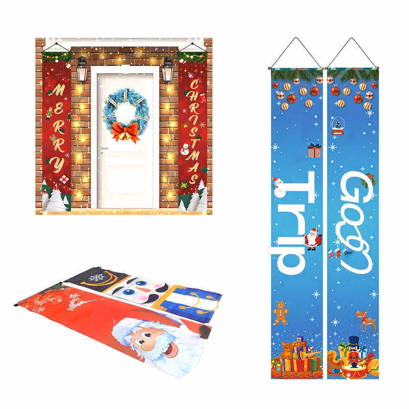 Christmas Door Banners