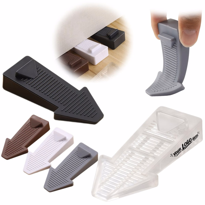 Rubber Door Wedge Stopper With Non Slip Grip For Home Office