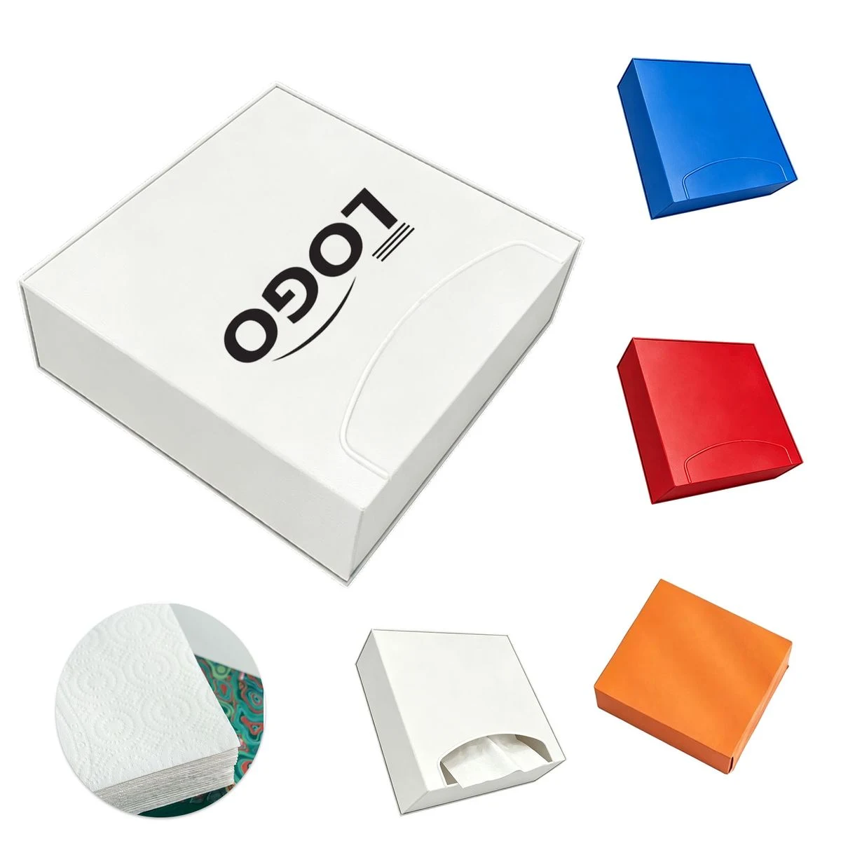 Full Color The Boxed Tissue Contains Ten Sheets 1