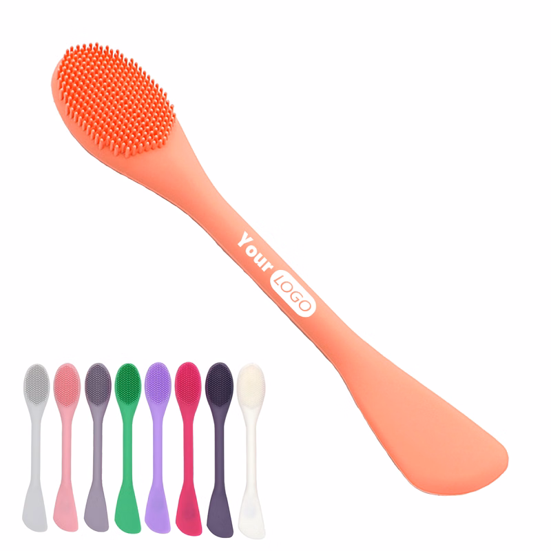 Double-Ended Silicone Face Mask Brush