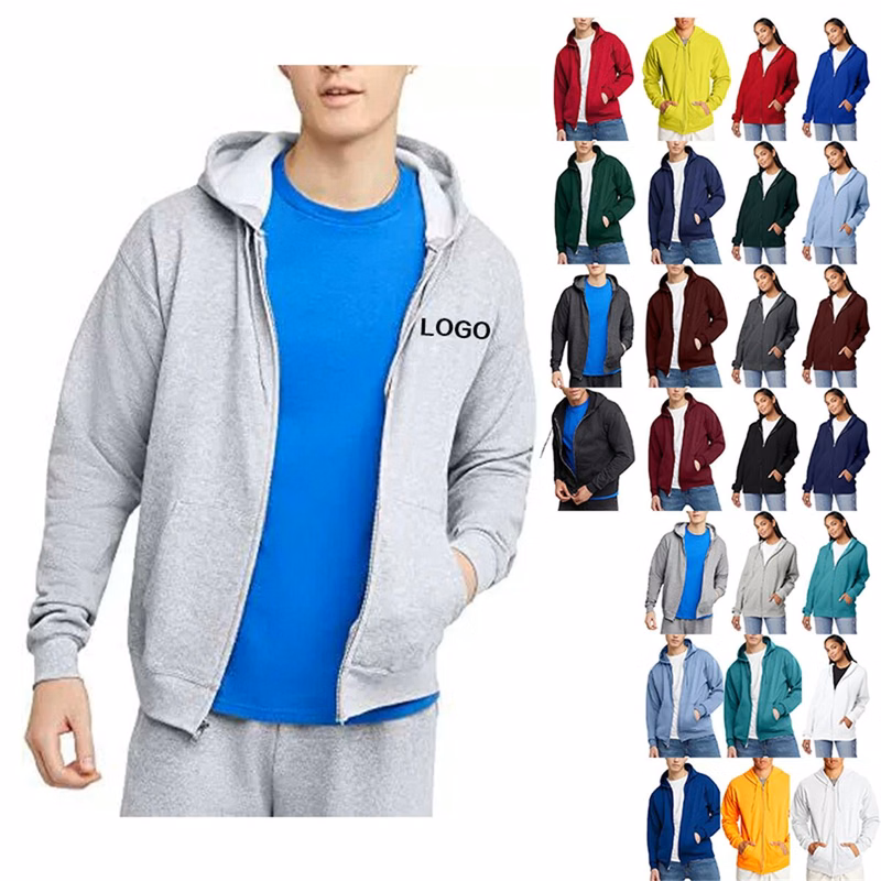 Zip Hooded Sweatshirt for Men