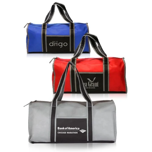 Gym Duffel Bags - 9"W x 17"H 1