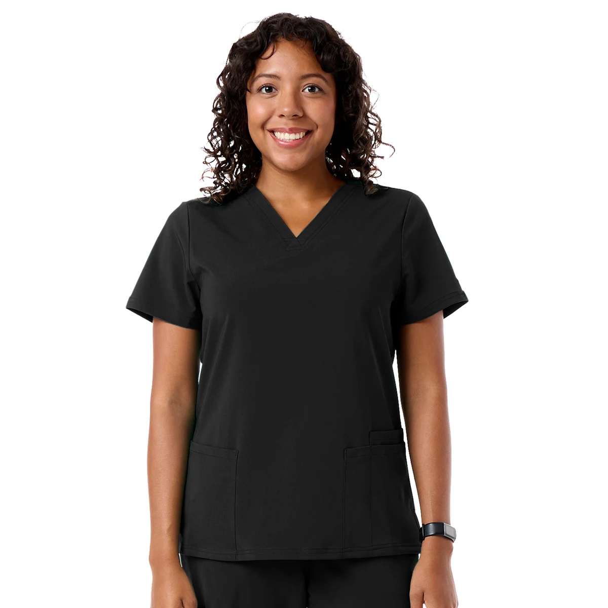 Women's UltraStretch Multi-Pocket Scrub Top 1
