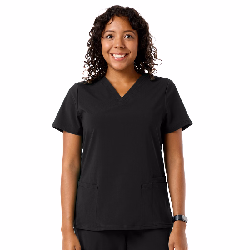 Women's UltraStretch Multi-Pocket Scrub Top