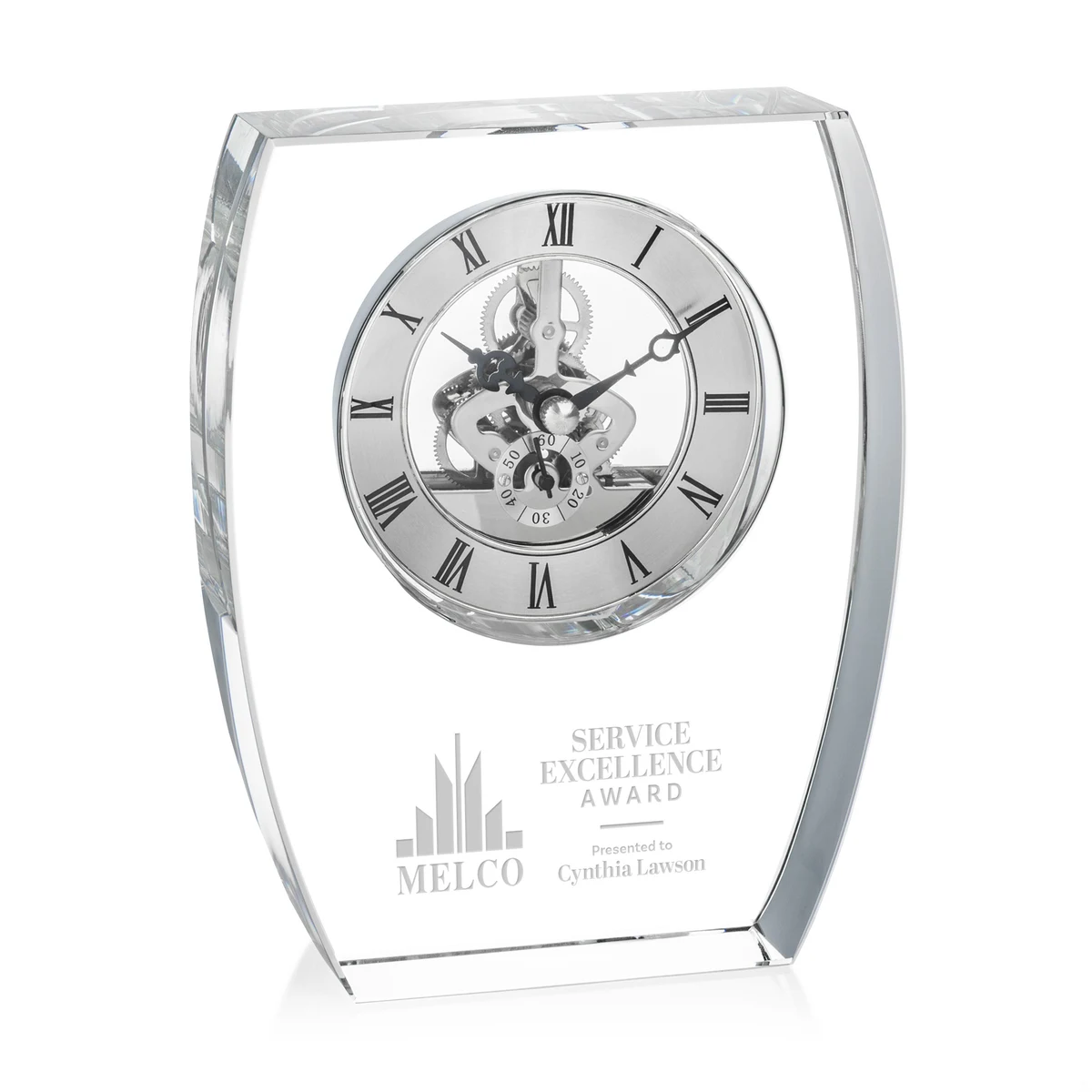 Barchus Clock - Silver 1