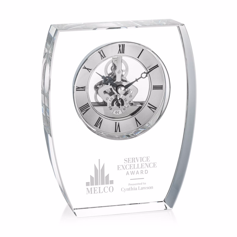 Barchus Clock - Silver