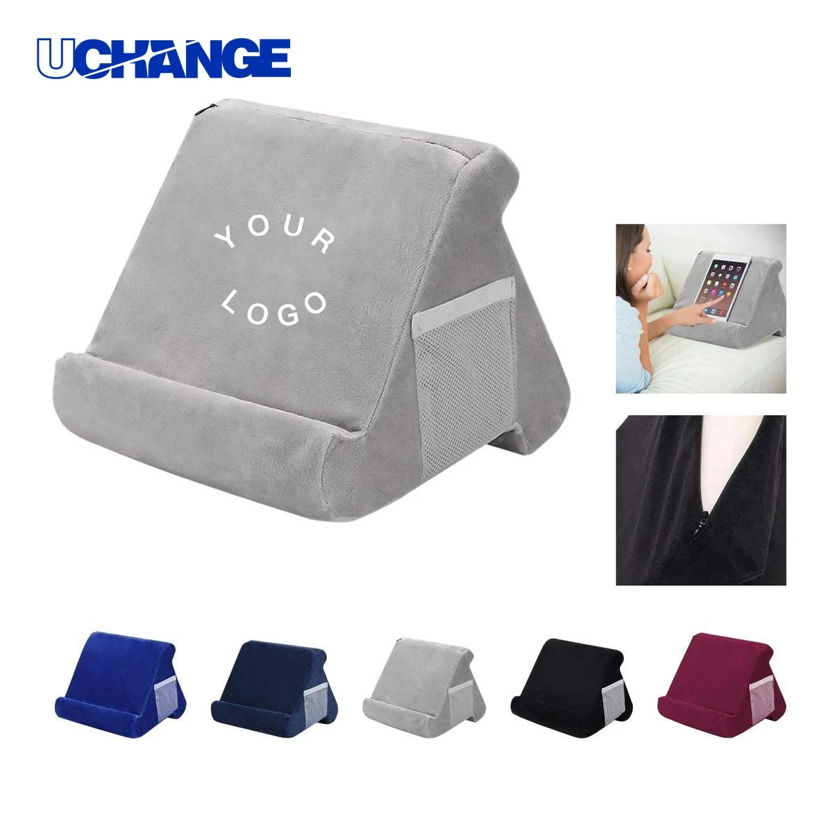 Soft Pillow Tablet Stand Holder for Comfortable Viewing 1