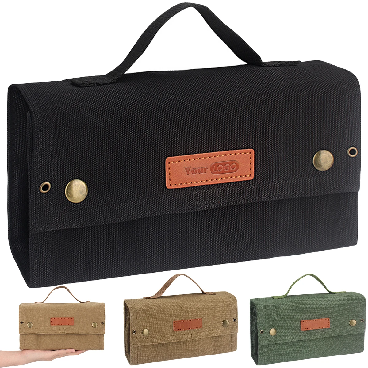 Canvas Outdoor Portable Seasoning Storage Bag 1