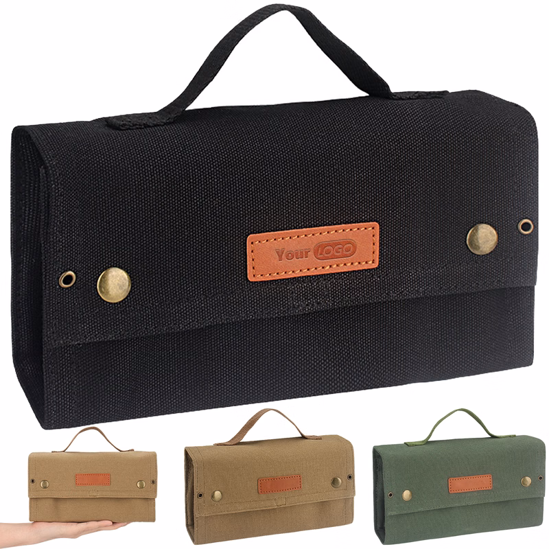 Canvas Outdoor Portable Seasoning Storage Bag