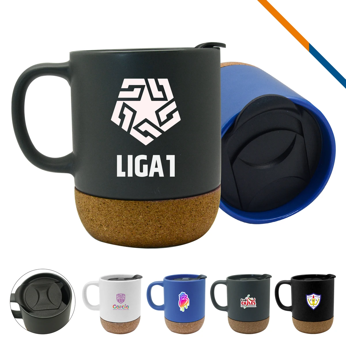 Cork Ceramic Mug - 12OZ. 1