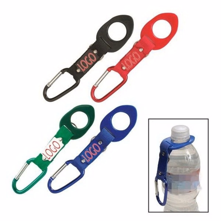 Carabiner with Bottle Holder