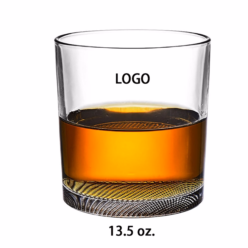 13.5 Oz. Cylindrical Whiskey Glass