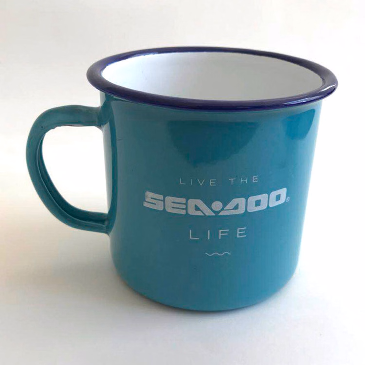 12oz Enamel Coffee Mug
