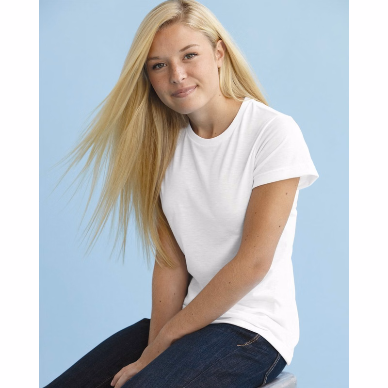 Women's Junior Fit Polyester Sublimation Tee - 1610