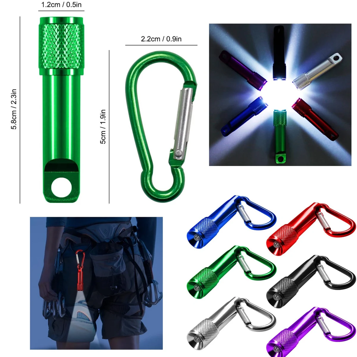 Super Mini Keychain LED Flashlights 1