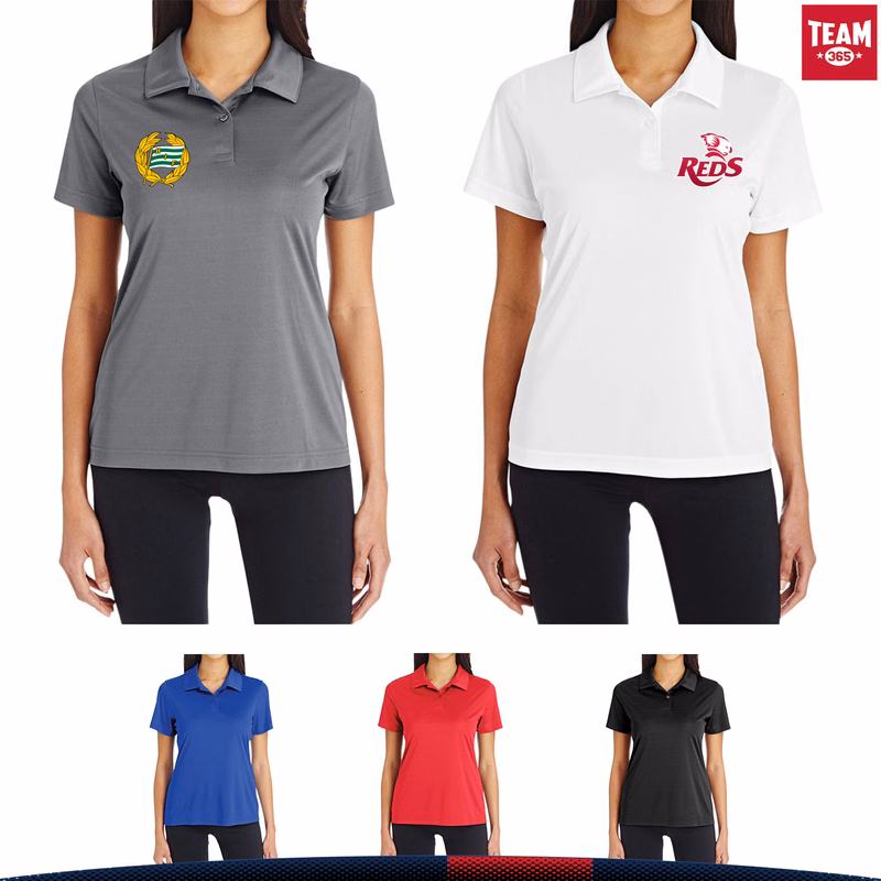 Team 365® Ladies Polyester Polo Shirt