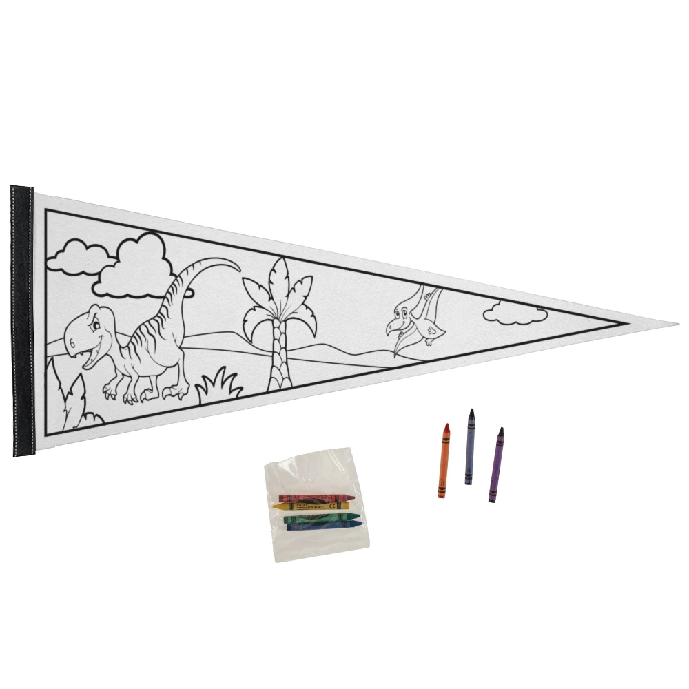 Pennants - 12" x 30" Color Me 1