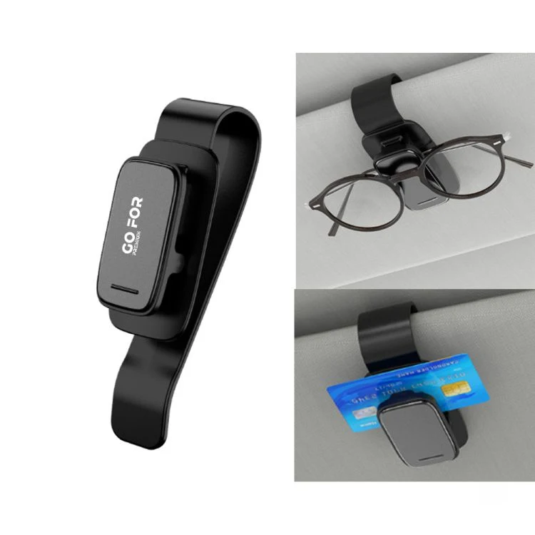 One-Handed-Operation Sunglasses Holder for Car 1