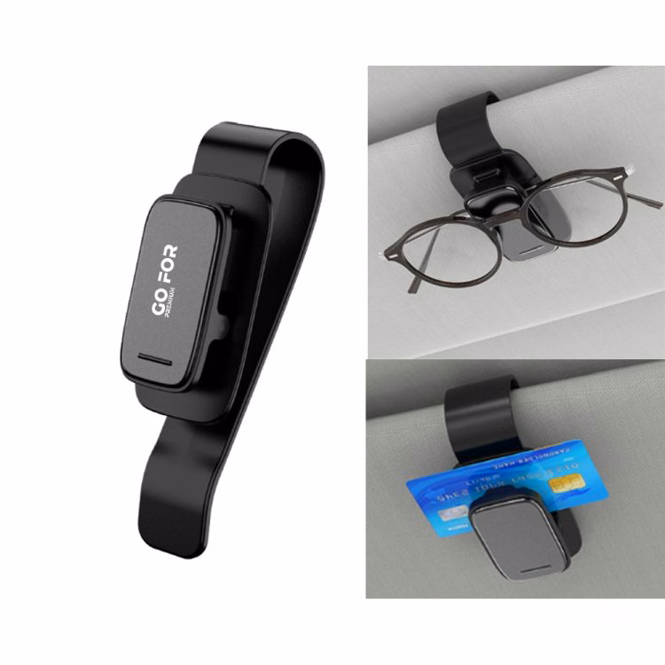 One-Handed-Operation Sunglasses Holder for Car