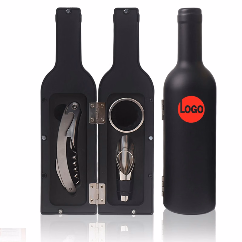 MOQ 20 Creative Wine Bottle Opener Set