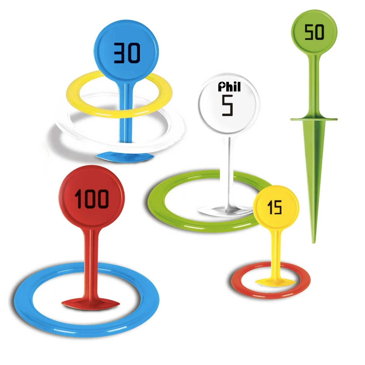 Outdoor Kids' Toy Beach & Lawn Ring Toss Game 1