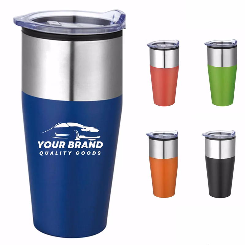 16oz. Stainless Steel Insulated Travel Tumbler Mug with Lid