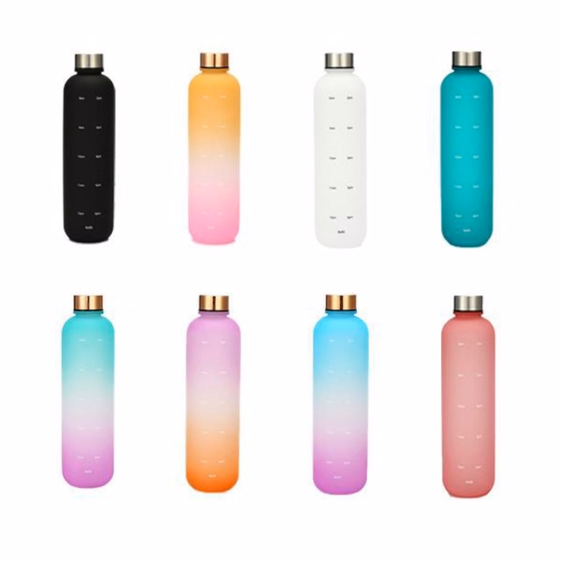 Colorful gradient space cup