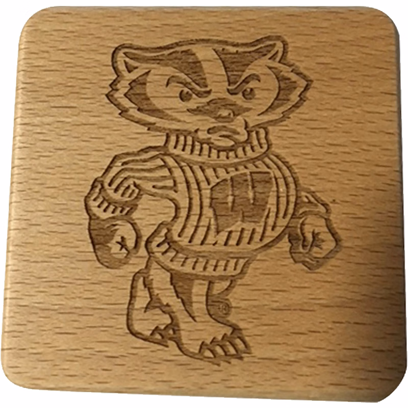 Stock Wood Magnets: Square