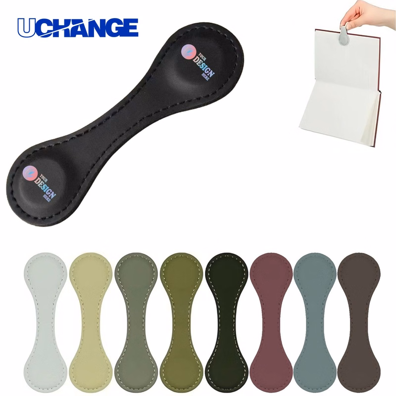 PU Magnetic Page Clip Bookmark